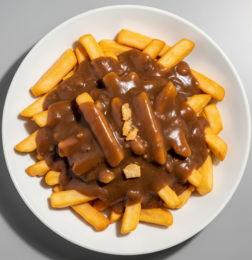 Chips & Curry Sauce 